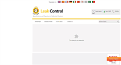 Desktop Screenshot of leakcontrolgasket.com